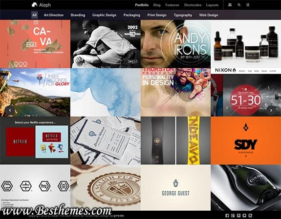 Aleph Premium WordPress Theme From ThemeForest. Best Ajax powered premium WP Theme