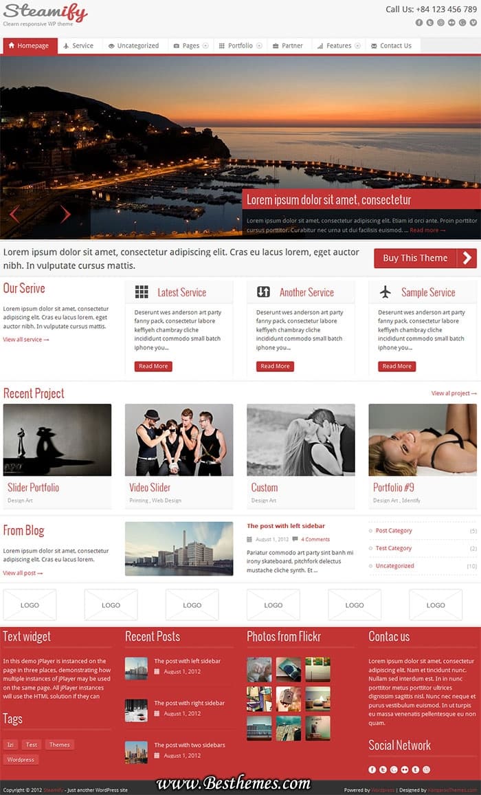 Steamify premium wordpress theme from themeforest. Best themeforest responsive wp theme