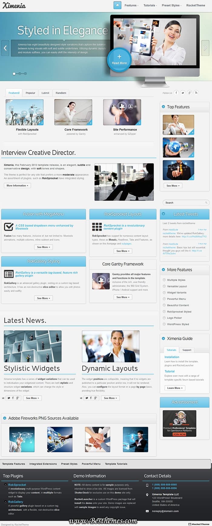 Ximenia WordPress Theme From Rocket-Theme, A Responsive Business WP Theme, Ximenia WordPress Theme, Best Professional Business Wp Theme, Best Business WordPress Theme