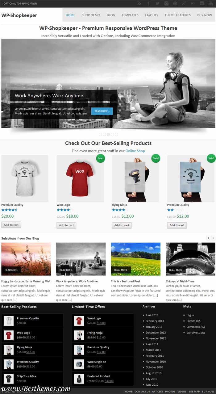 WP-Shopkeeper WordPress Theme, Download Clean WooCommerce WordPress Theme, Best Clean WooCommerce WordPress Theme, Responsive Online Store WordPress Theme